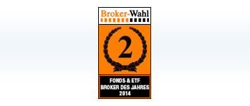 2. Platz - Broker-Wahl 2014 2. Platz - Broker-Wahl 2014
